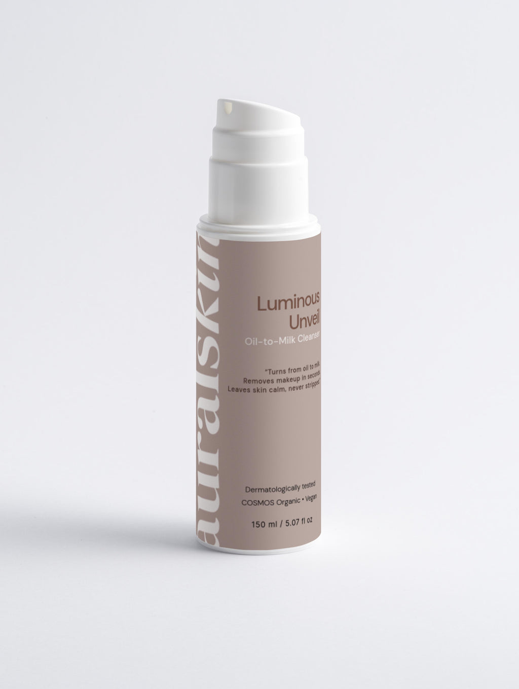 Aural Skin Sensitive Oil-to-Milk Cleanser – vegan organic face cleanser for sensitive skin